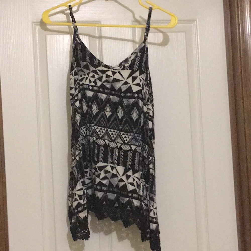 High low tank top
